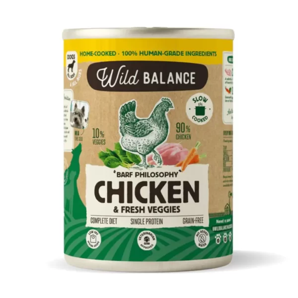 Perros Lata Barf Filosofia Pollo 400gr